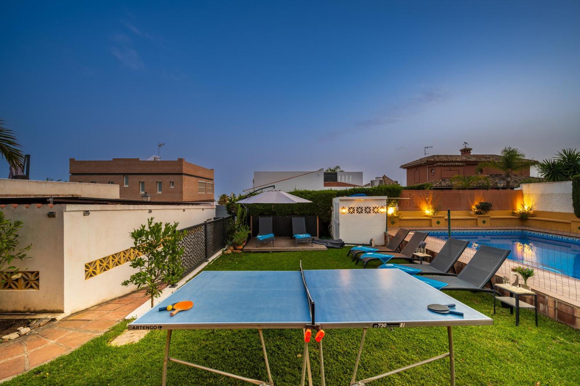 Typical Beach House Las Chapas Playa With Heated Pool Marbella Ngoại thất bức ảnh