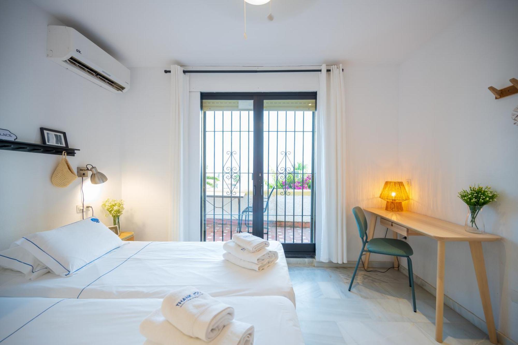 Typical Beach House Las Chapas Playa With Heated Pool Marbella Ngoại thất bức ảnh