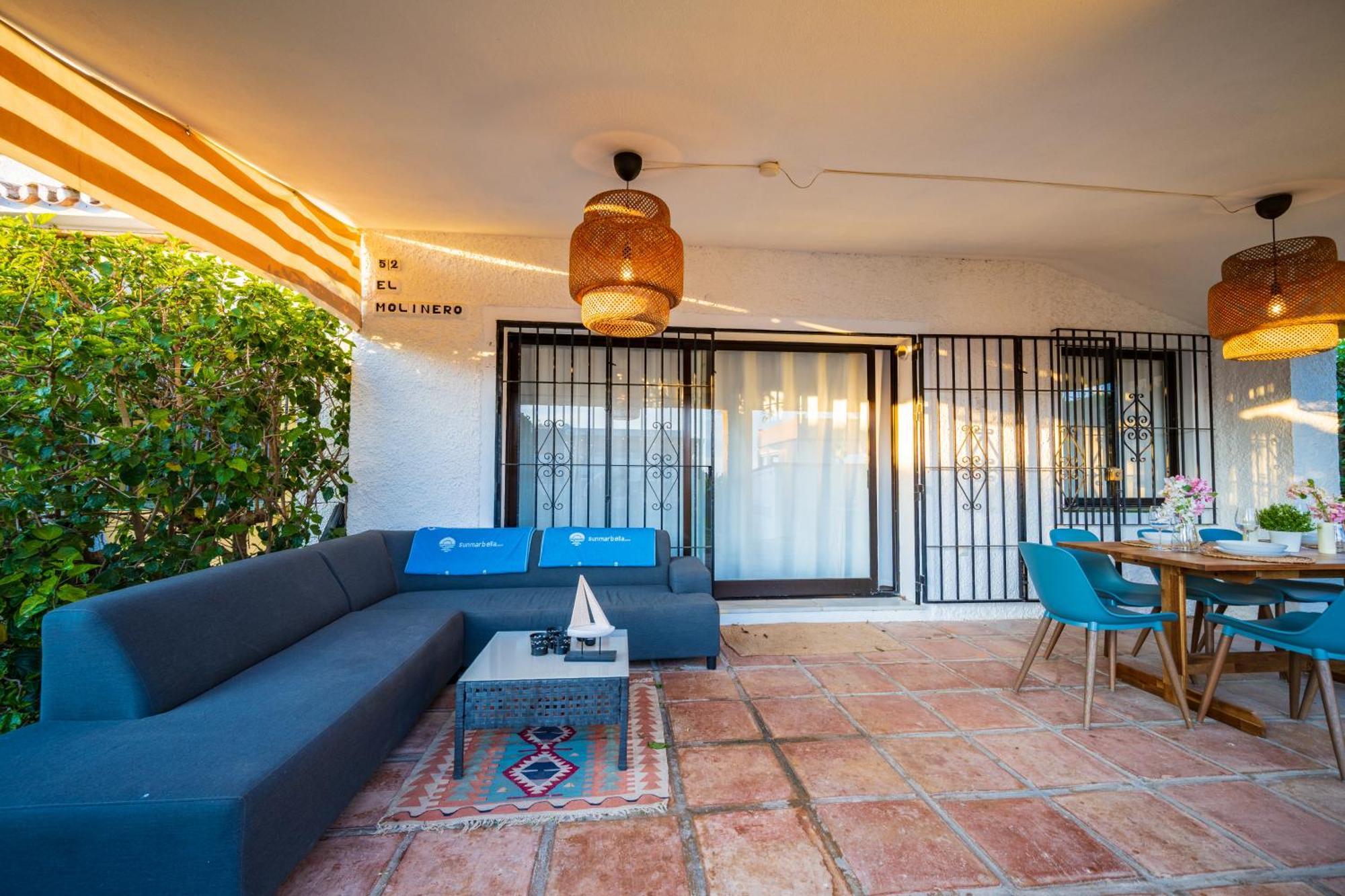 Typical Beach House Las Chapas Playa With Heated Pool Marbella Ngoại thất bức ảnh