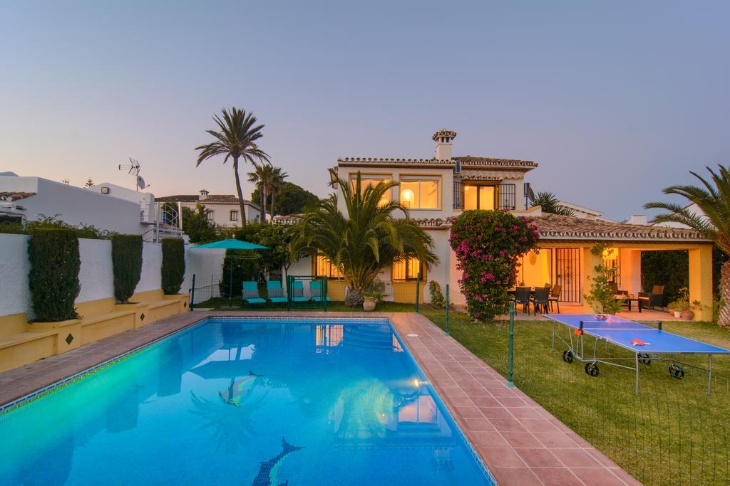 Typical Beach House Las Chapas Playa With Heated Pool Marbella Ngoại thất bức ảnh
